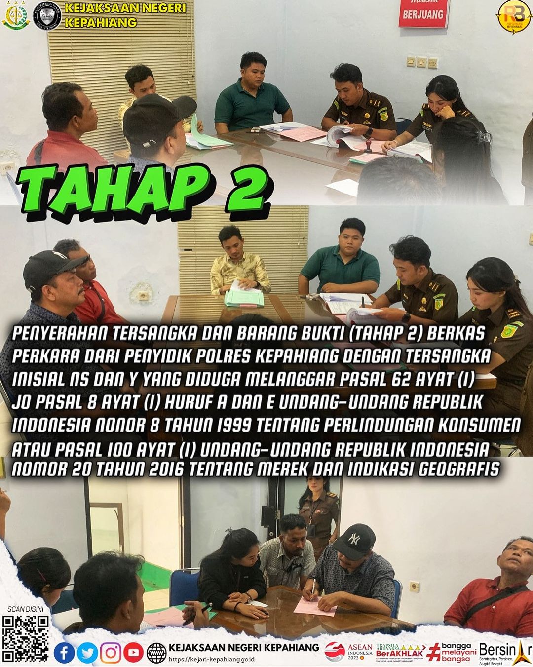 Jaksa Penuntut Umum Kejaksaan Negeri Kepahiang Telah Menerima ...